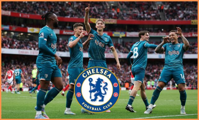 Dean Huijsen Heating pre Bournemouth pred hrou Arsenal