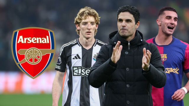 Arteta 'Loves' Barcelona Star v Hunting of Gunners Striker uviedla, že nájazd Newcastle bol zapečatený 80 miliónov GBP

