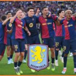 Ferran Torres oslavuje cieľ pre Barcelona