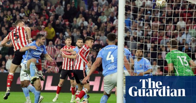 Ballard's 122-minútový gól rozbije Coventry a vloží Sanderland do finále play-off | Majstrovstvá

