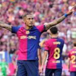 Raphinha hodil dvakrát, keď Barcelona v nedeľu porazila El Clasico Real Madrid 4-3