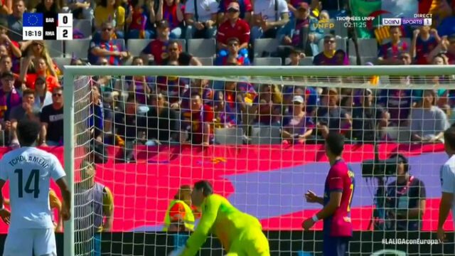 Barcelona vystrelil späť proti skóre Real Madrid alebo Eric Garcia


