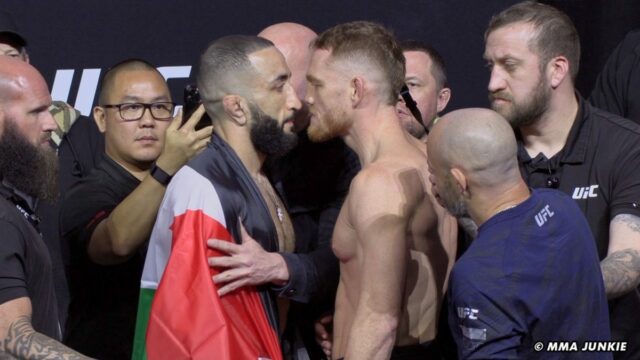 Belal Muhammad Vs. Jack Della Maddalena Final Faceoff

