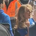 Bonnie Blue a été expulsé du stade de la Premier League tout en effectuant un geste classé X