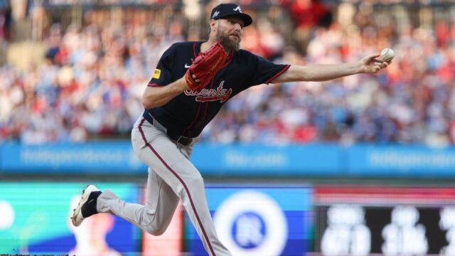 Braves 'Chris predáva najrýchlejšie, aby dosiahol 2500 kariérnych úderov

