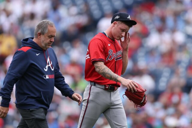 MLB: Game One-Atlanta Braves Philadelphia Phillies