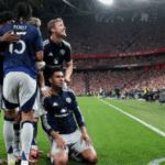Bruno Fernandes svieti ako Manchester United Club Atlètic v semifinále Európskej ligy