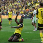 Bundesliga 2024-25: Dortmund opäť v mixe Ligy majstrov po 4-0 víťazstvom nad Wolfsburgom