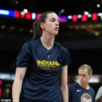 Caitlin Clark sedí v dôsledku zranenia horúčky Indiana Wnba Off -season Game