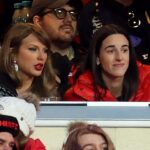 Caitlin Clark otvoril svoje stretnutie s Taylor Swift v januári v hre náčelníkov