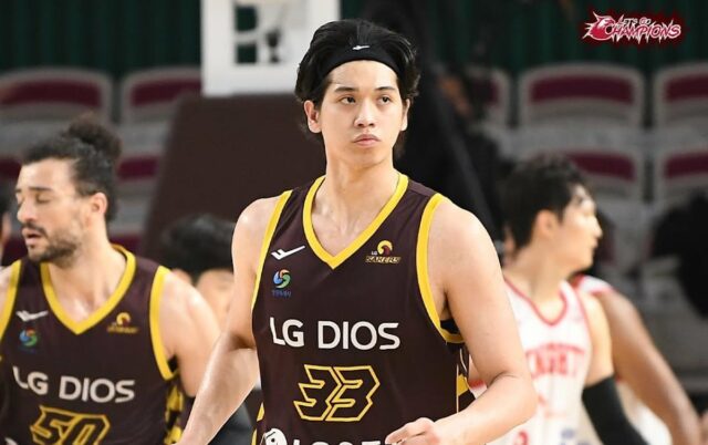 Carl Tamayo pre Changwon LG Sakers vo finále basketbalovej ligy (KBL)