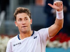 Casper Ruud teraz drží rekord pred Sinnerom a Alcarazom Casper Ruud čakajte s „Great Title“, zapečaťte hodnotenie Madrid Victory
