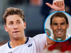 Správa od Rafaela Nadala zdvihla Ruuda po strachu zo zranenia na Madrid Open Casper Ruud zápasí Rafael Nadal Masters vyhral 1000 feat daniil Medvedev