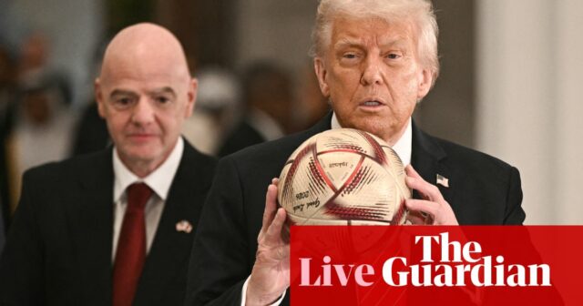 Cesta Infantino Trump spôsobuje FIFA na prechádzku; FAUM FAUM A CUP: Futbal - Live | Fa a pohár

