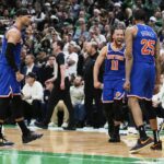 Jalen Brunson Knicks porazil Celtics Game 1 NBA East Semis