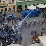 Kopli boli nútení použiť vodné delo pre nejakého podporovateľa Chelsea po násilných zrážkách finále Európskej konferenčnej ligy pred vypuknutím Európskej konferenčnej ligy