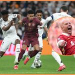 Rodrygo bude poukazovať na odznak Real Madrid na oslavu