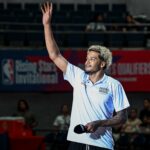 Jeremy pohybujúce sa San Antonio Spurs NBA Filipíny