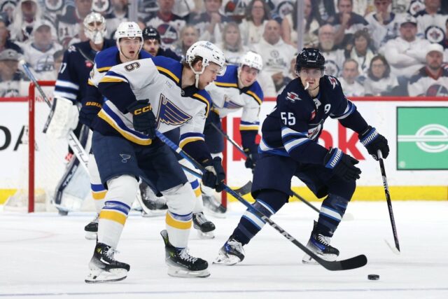 NHL: Stanley Cup z play -off. Louis Blues Winnipeg Jets