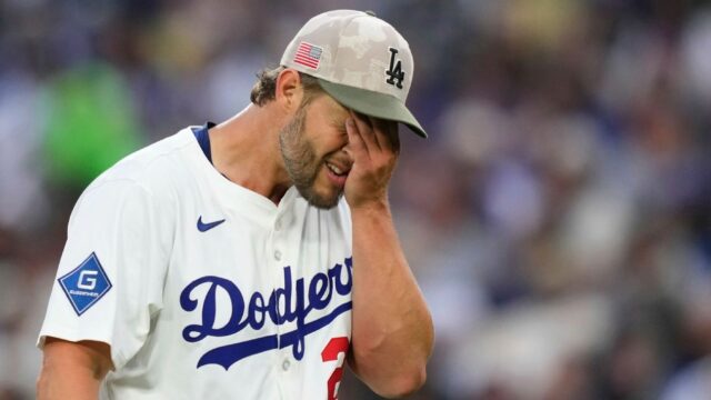 Clayton Kershaw umožňuje 5 jázd v debutovej sezóne Dodgers

