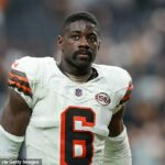 Budúcnosť Cleveland Brown Lines Jeremiah Owus-Coramoah na NFL náhle zakalila zranenie krku, ktoré dostal na konci minulej sezóny proti Baltimore