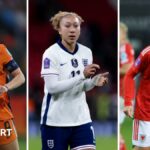 Vivianne Miedema, Lauren James a Sophie Ingle