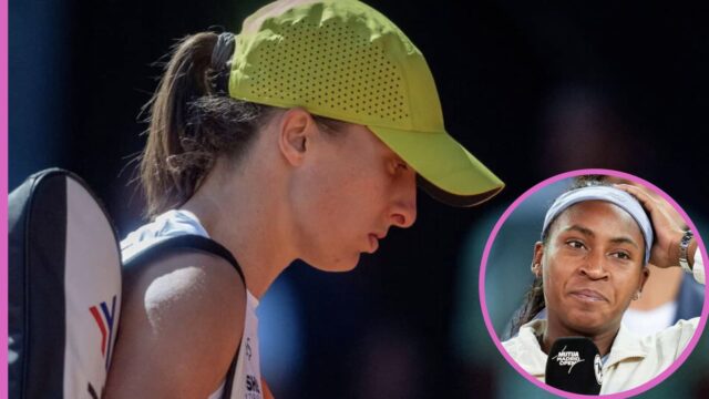 Coco Gauff dáva Roland Garros pred čestným Igom Swiaplekom 

