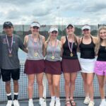 Corpus Christi Boys Girls Tennis Standouts sú na univerzitnej stanici Uil State Tournament College