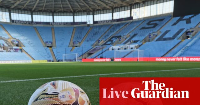 Coventry City proti Sunderland: Semifinále majstrovstiev Office, prvé-Live | Majstrovstvá

