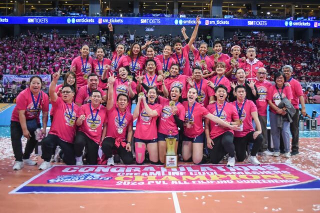 Creamline Cool Smashers Win PVL All-Filipino Conference Title. –Prote PVL
