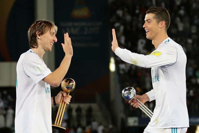 Cristiano Ronaldo reaguje na ministerstvo Real Madrid od Luka Modric

