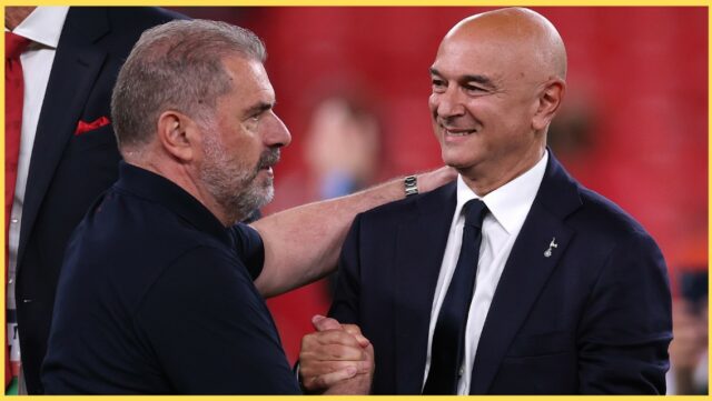 Daniel Levy sa pripravil na odloženie rozhodnutia o budúcnosti Ange Postecoglou


