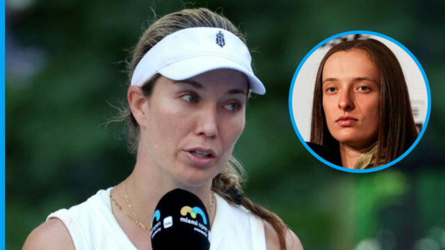 Danielle Collins odhaľuje „ťažké“ osláviť víťazstvo Igy Swiak v Ríme

