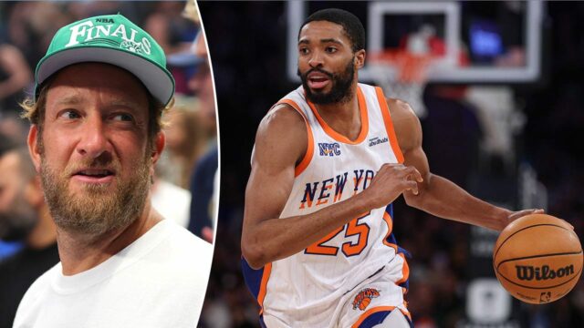 Dave Portnoy dáva Knicksovú hviezdu „jemnú“ správu, keď Celtics bojuje v hre -offs

