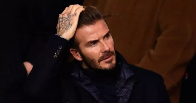 David Beckham était sur la liste des invités étoilés de la fête de Ronaldo où 500 € ont été affichés
