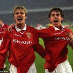 David Beckham povedal hosťom na večierku, Gary Neville je „špeciálna osoba“.