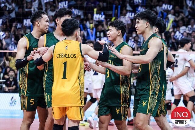 Vytvorte tamarawov v mužskom turnaji UAAP v sezóne 87 proti NU Bulldogs.
