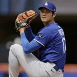 Dodgers hviezda Shohei Ohtani hodí živé tréningové stretnutie