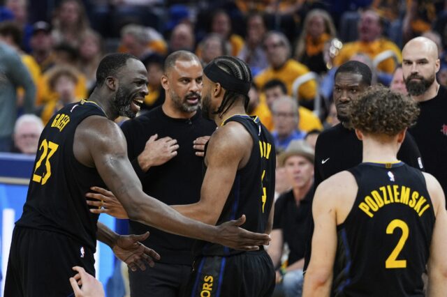 Draymond Green Warriors porazil Rockets Game 7 play -off NBA