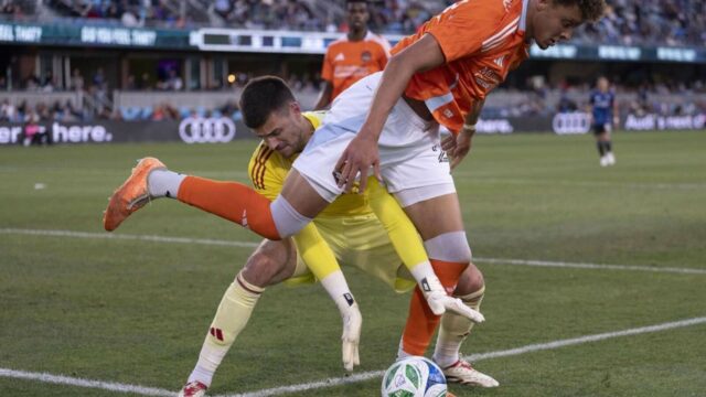 Dynamos Griffin Dorsey dosiahol neskoro v kravate proti Zeme Quuakes


