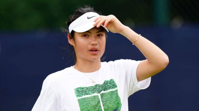 Emma Radacanu'nun Wimbledon Day Day vo Wimbledon Sow v roku 2025

