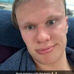 Erling Haaland sa nachádzal v sociálnych médiách, aby v stredu oznámil návrat k prvému tímovému tréningu