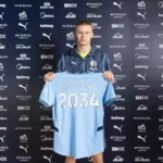 Erling Haaland má „Manchester City“ Manchester City s novým 10-ročným grafom, AIment Rafaela Pimenta