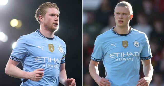 Erling Haardova reakcia v Kevin de Bruyne's Man City Return veľa hovorí

