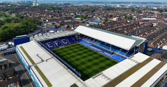 Everton sa rozhodne pre Buldozing Goodison Park od majiteľa náznak | Futbalový šport

