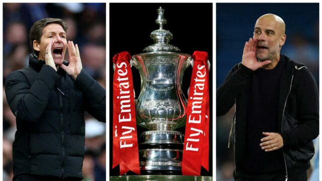 FA CUP Final 2024-25: Crystal Palace vs Manchester City Head-Head Record

