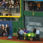Fan hospitalizovaný po páde s parkom Clemente Wall -A PNC Park