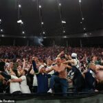 Fanúšikovia Tottenhamu boli veselo oslavovaní v stredu večer na víťazstve Spurs Europa League