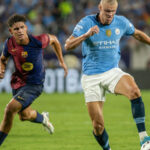 Fanúšikovia mesta Manchester budú nenávidieť to, čo prezident Barcelony Joan Laporta práve povedal o podpise Erlinga Haalanda