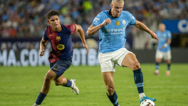 Fanúšikovia mesta Manchester budú nenávidieť to, čo prezident Barcelony Joan Laporta práve povedal o podpise Erlinga Haalanda

